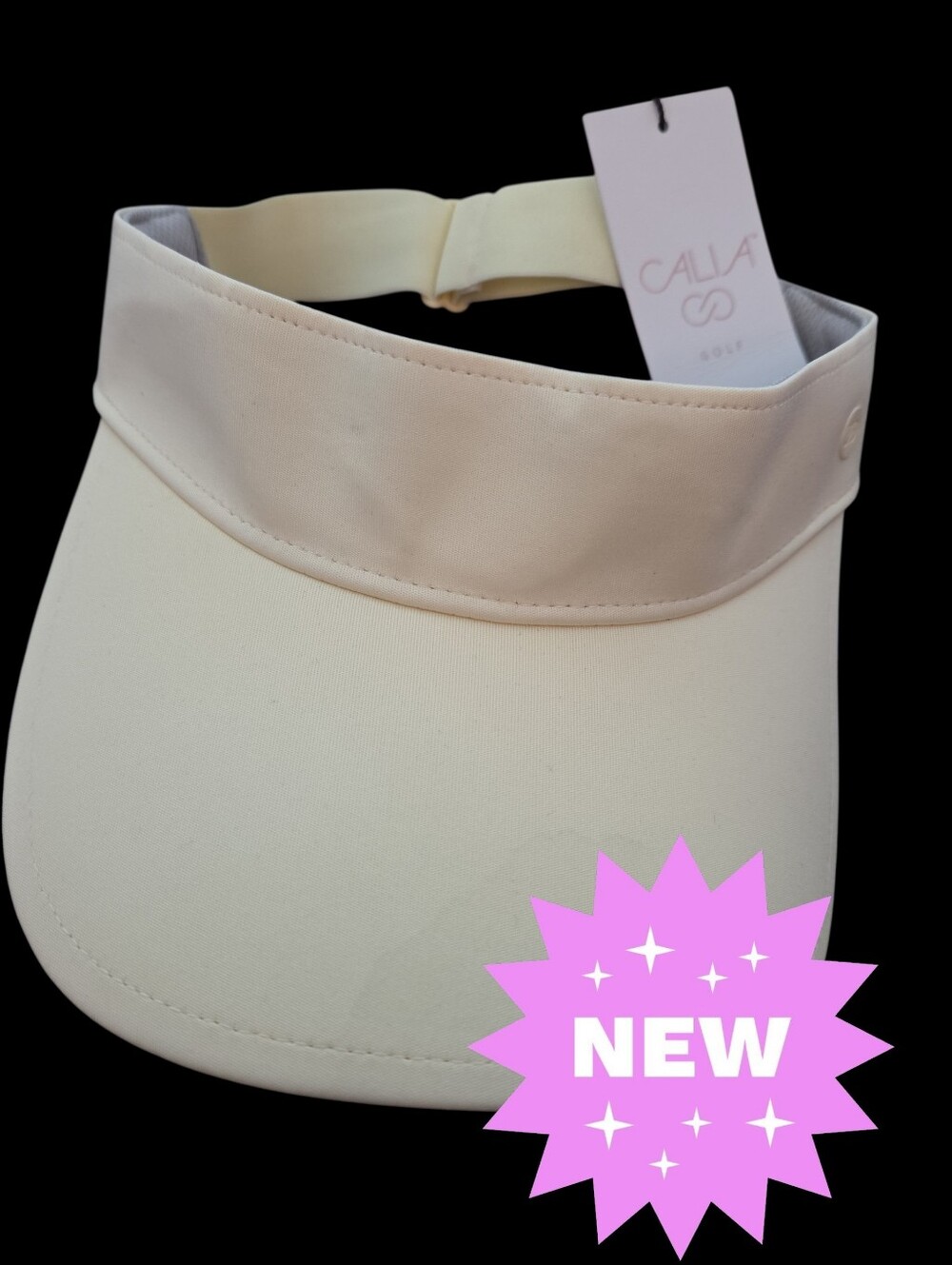 New Calia by Carrie Underwood adjustable golf Visor adults one size